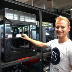 Fiffy Solutions founder Julian Stein at UQ Innovate