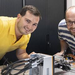 Dr Mickael Mounaix and Dr Joel Carpenter
