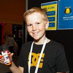 young student at ICT explorers competition