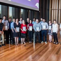 EAIT staff celebrated at Faculty awards